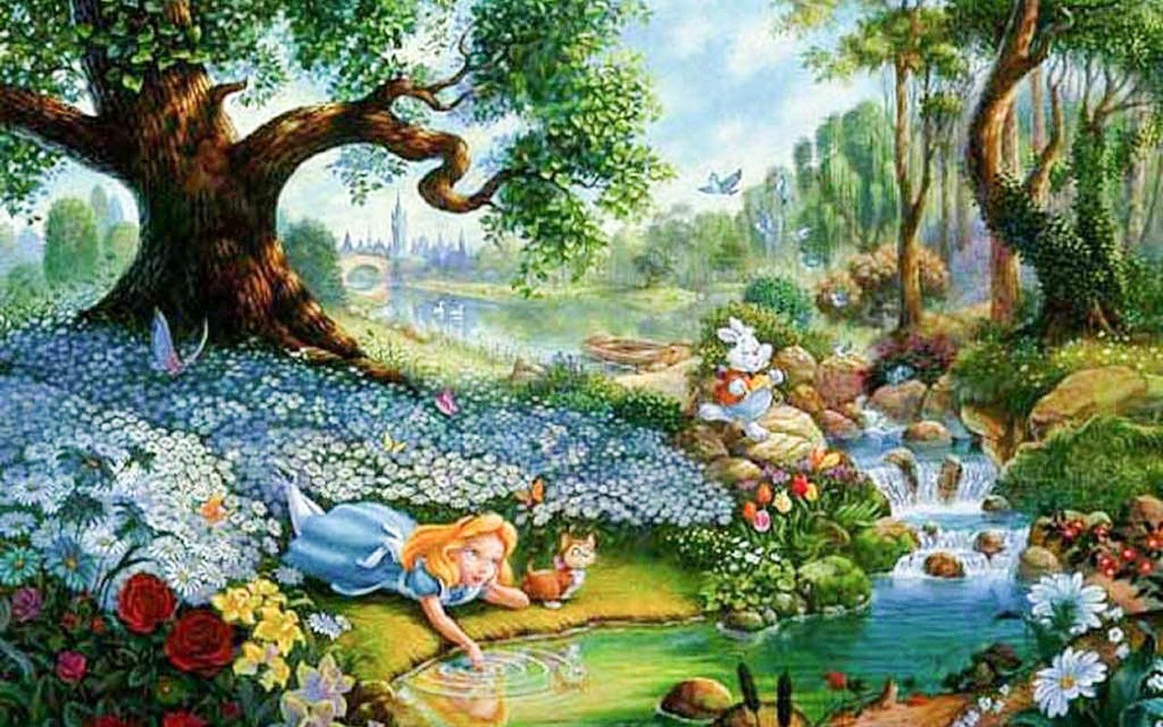 Alice In Wonderland Desktop Backgrounds Group