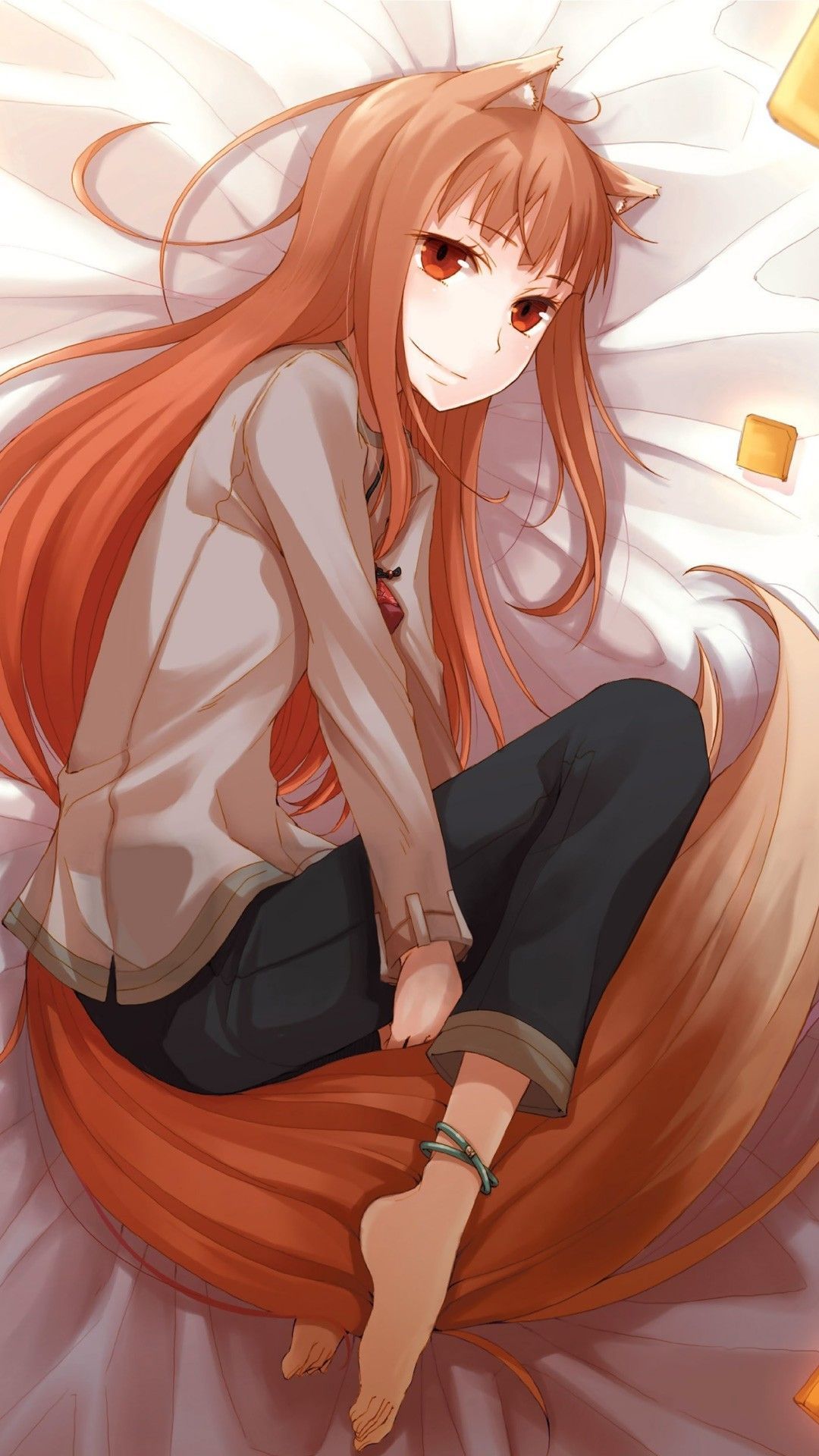 Spice and Wolf Mobile Backgrounds