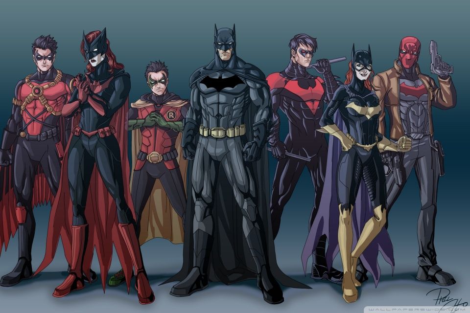 Batman Cartoon HD desktop wallpaper : Mobile