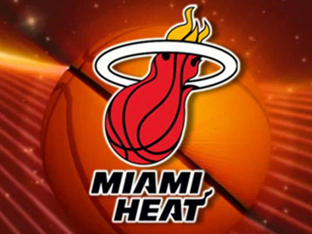 Basketball Wallpaper Miami Heat Logo 3d Wallpaper Guemblung HD