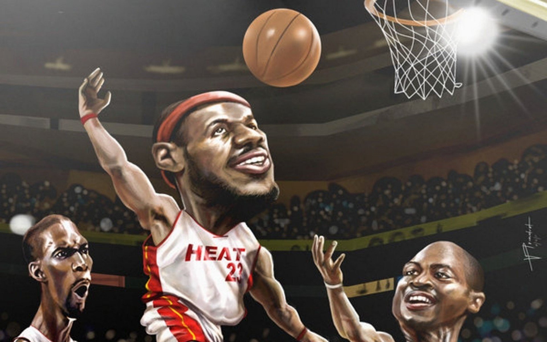 Lebron James Wallpaper Miami Heat Wallpaper » WallDevil - Best ...