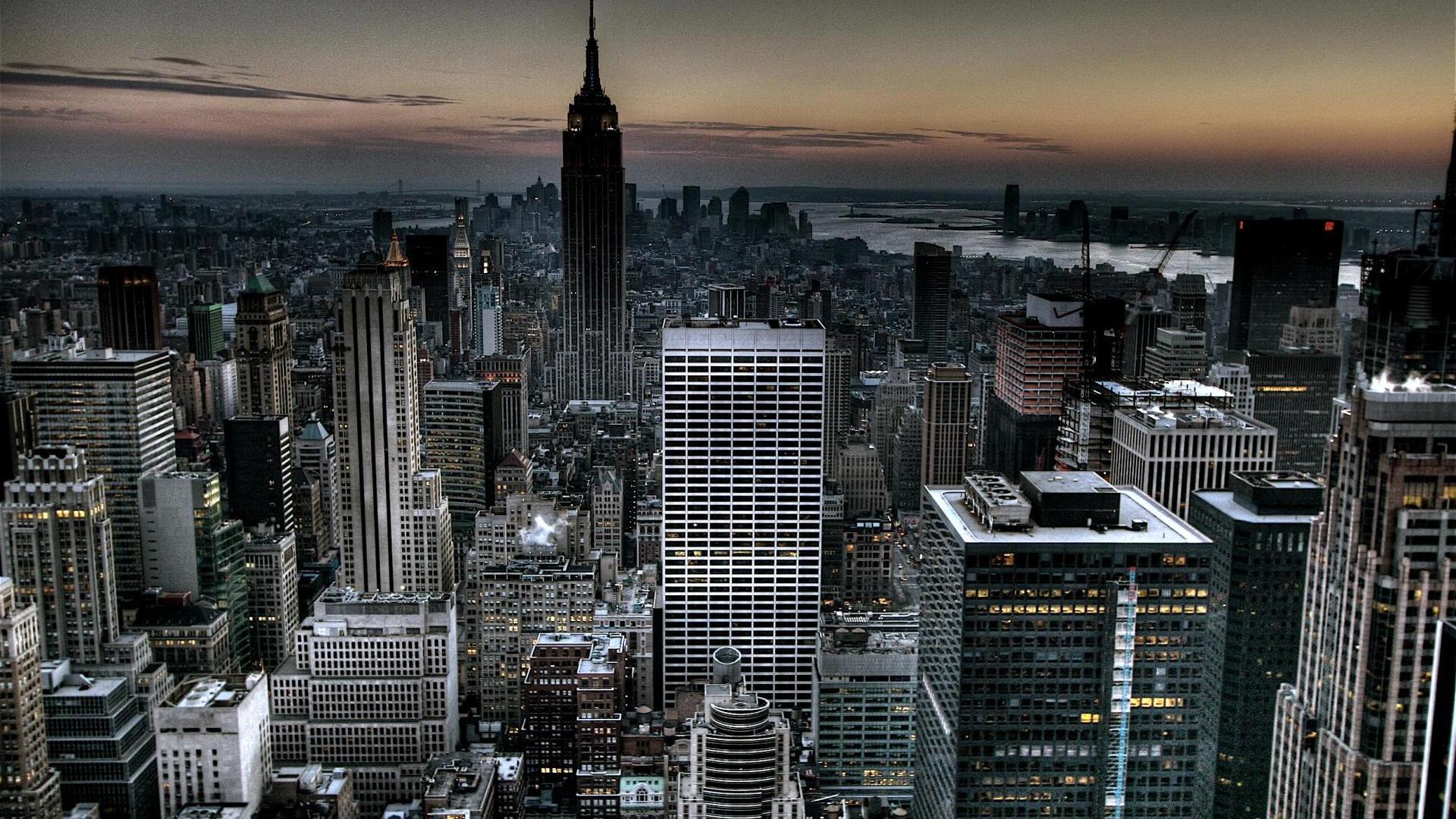 Empire State Building At Dusk >> HD Wallpaper, get it now!