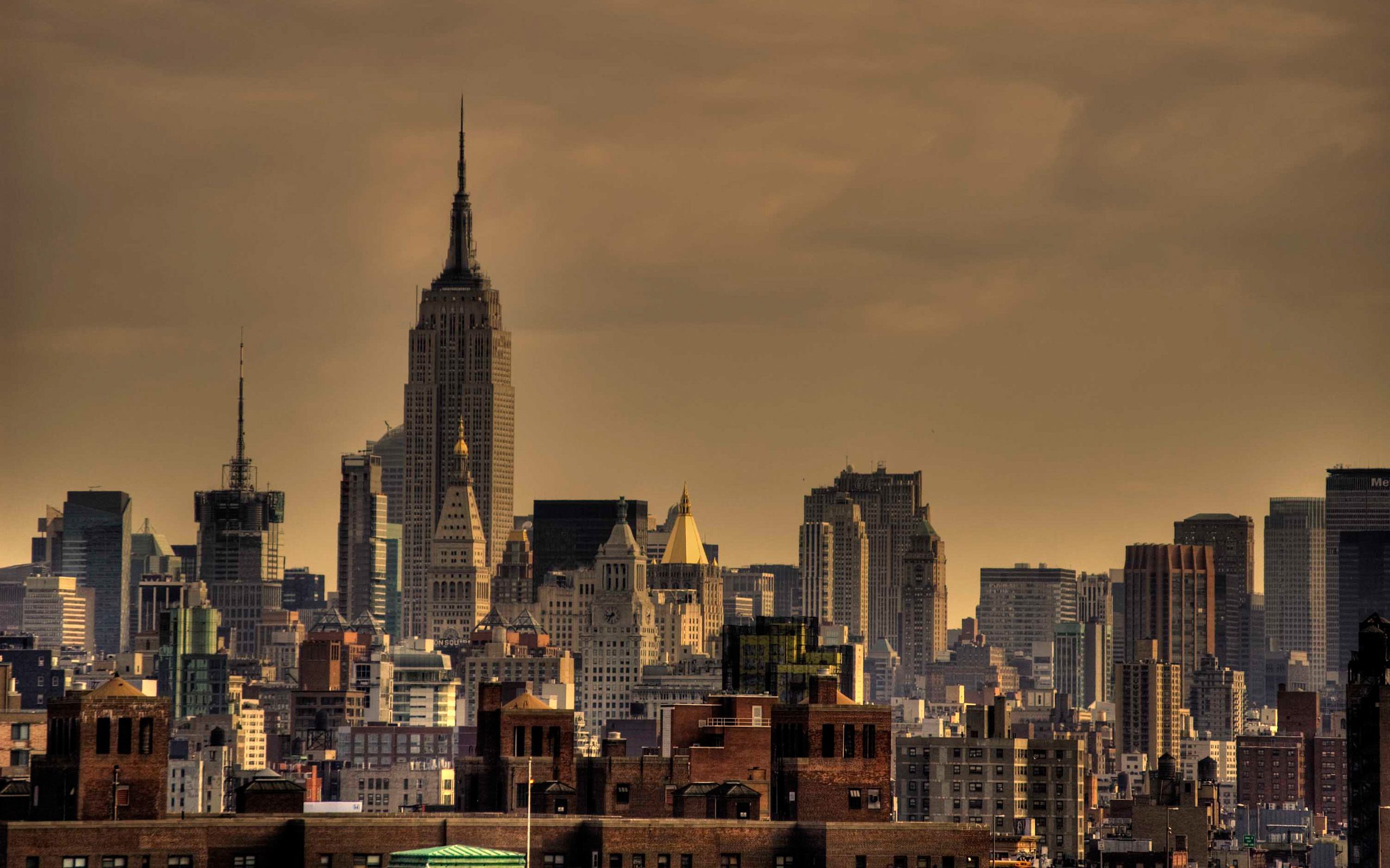 NY Empire State Building 2560x1600 wallpaper