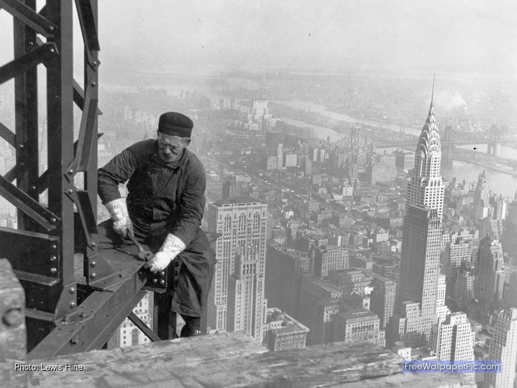 CONSTRUCTION ON EMPIRE STATE BUILDING WALLPAPER - (#26071) - HD ...