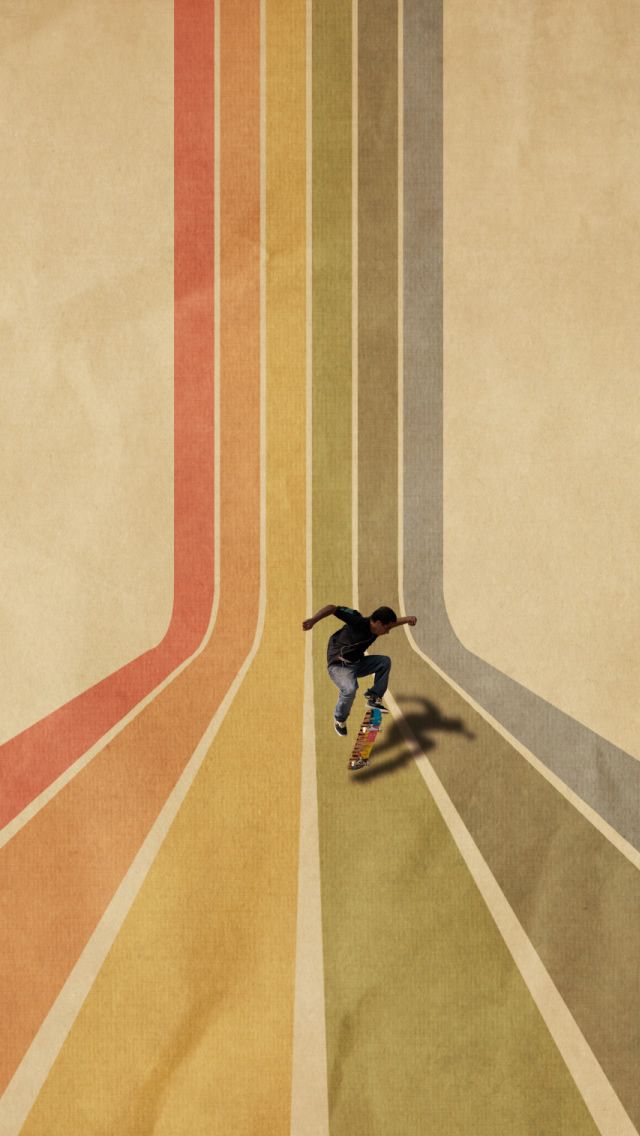 Skateboarder iPhone 5s Wallpaper Download | iPhone Wallpapers ...