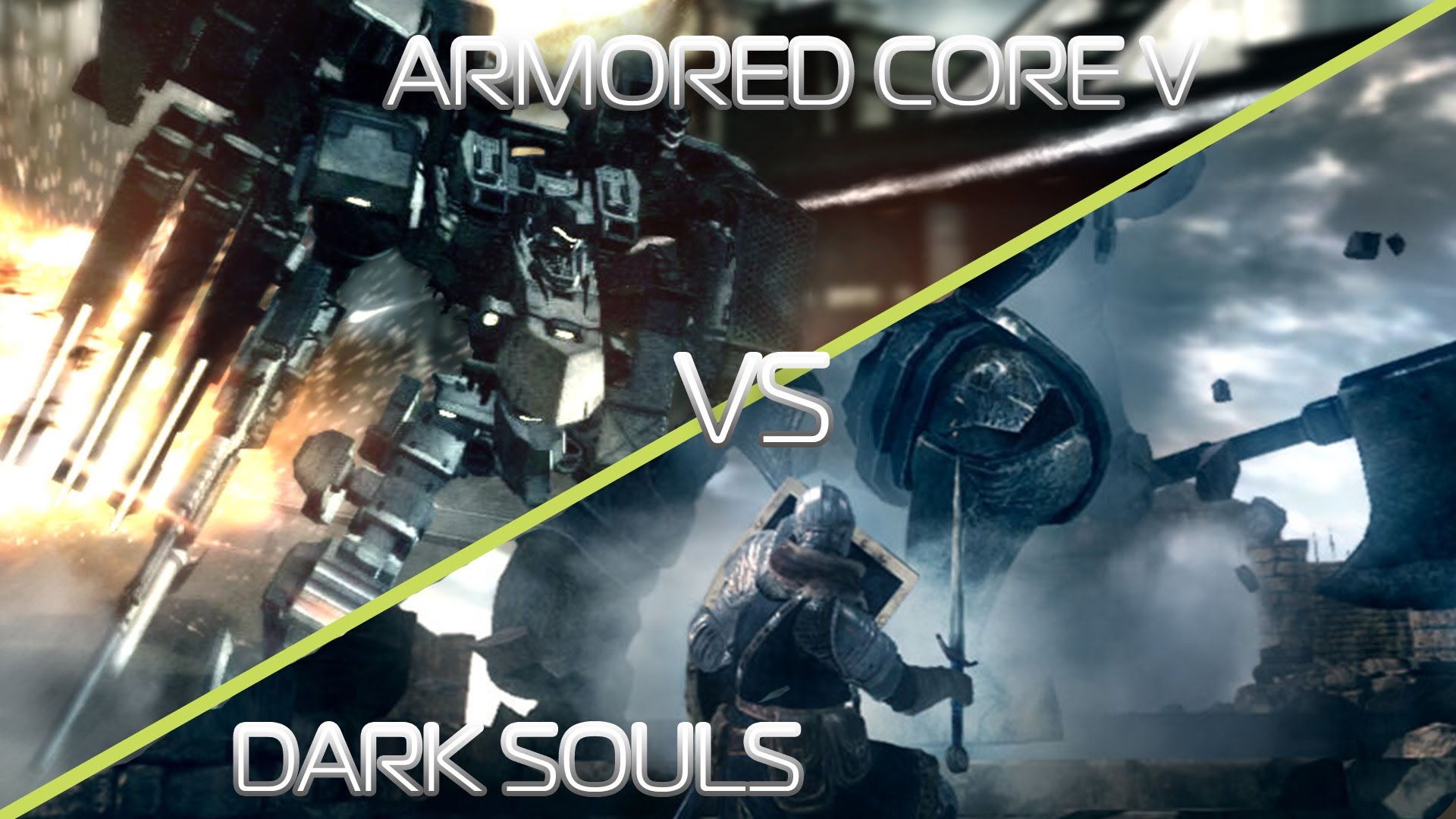 Armored Core V vs Dark Souls | GinxTV - YouTube
