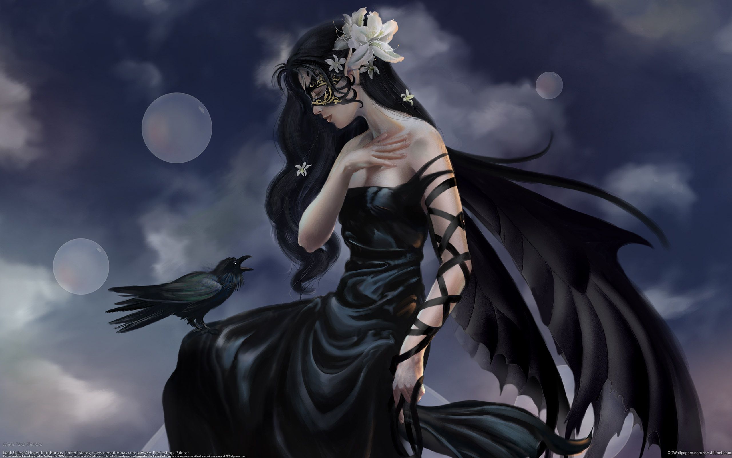 Gothic Dark Angel - Gothic Wallpaper (26397076) - Fanpop