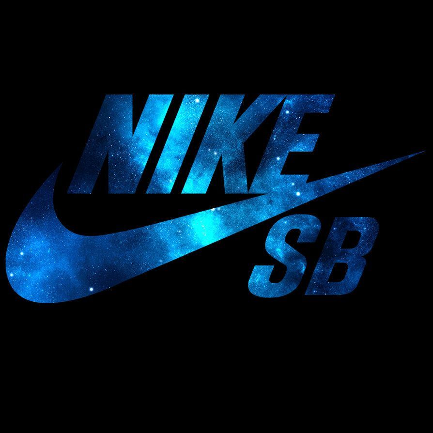 nike sb logo galaxy | We Heart It | nike, wallpaper, and blue