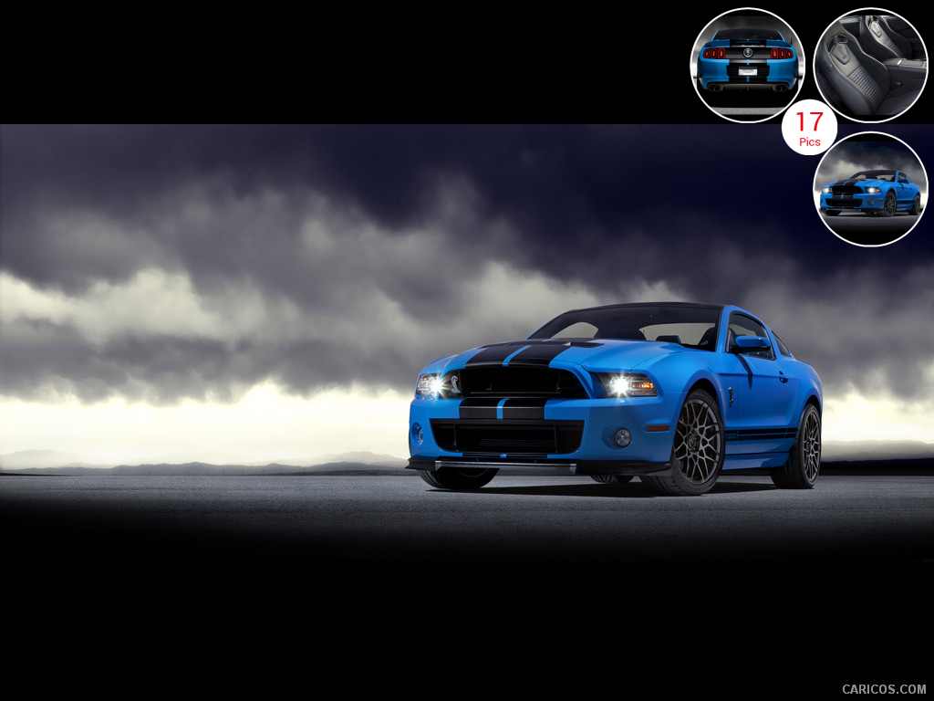 2013 Ford Mustang Shelby GT500 - Front Wallpaper iPad 1024x768
