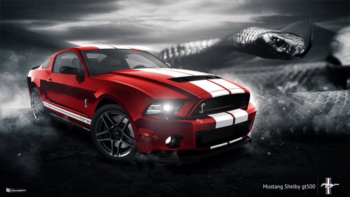 Ford Mustang Shelby GT500 / Wallpaper by durly0505 on DeviantArt