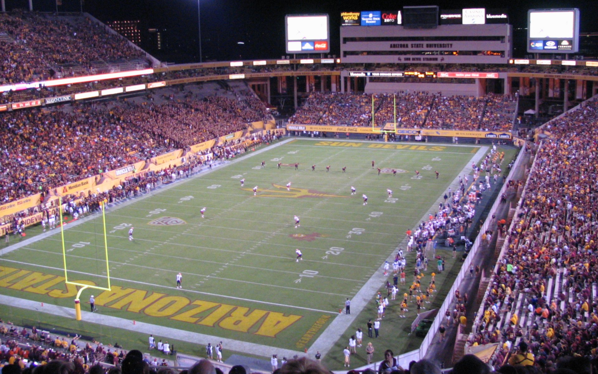 Pacific 12 Conference College Football Stadiums Backgrounds