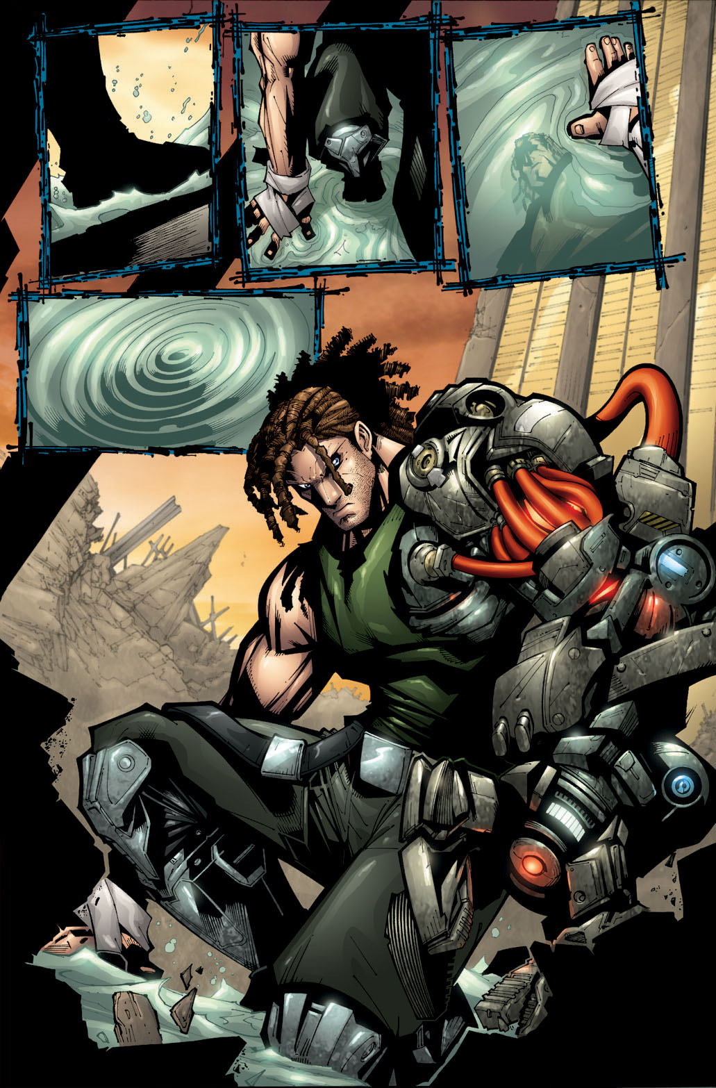 Bionic Commando page 01 by Sandoval-Art on DeviantArt