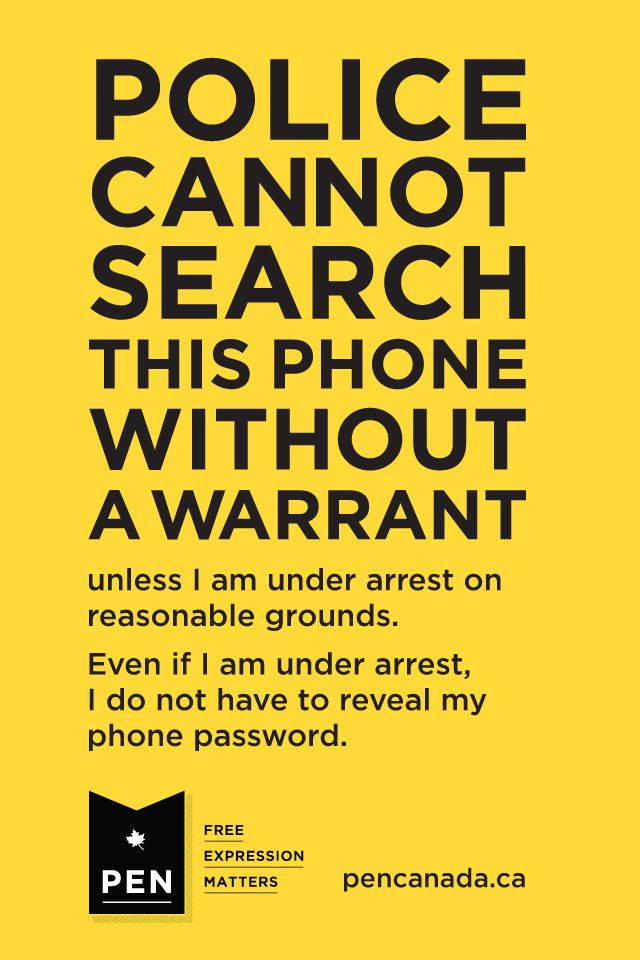 Can the Police Search my Phone?