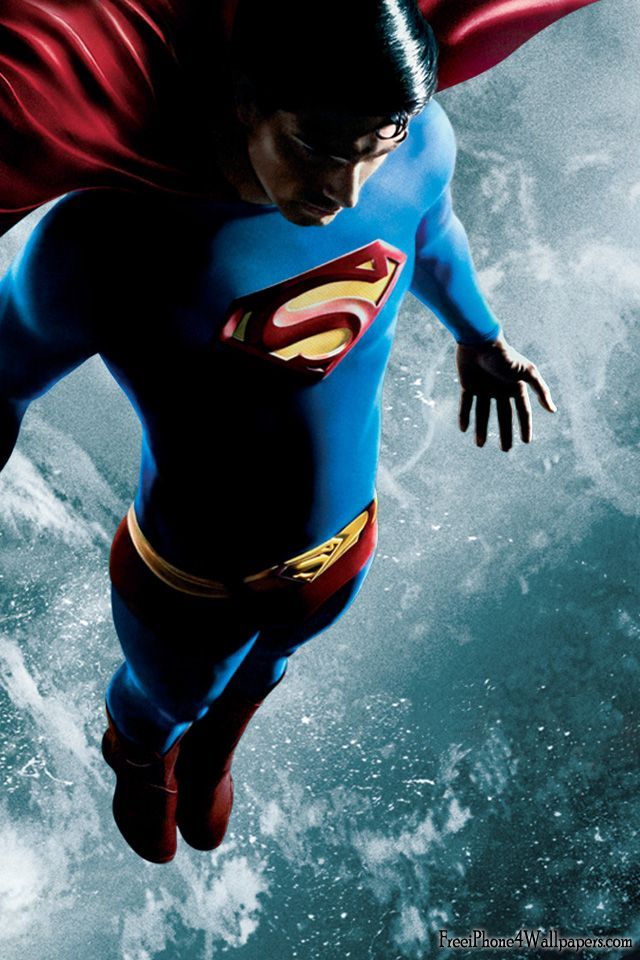 iPhone 4 640 x 960 Superman Flying Wallpaper and Background ...
