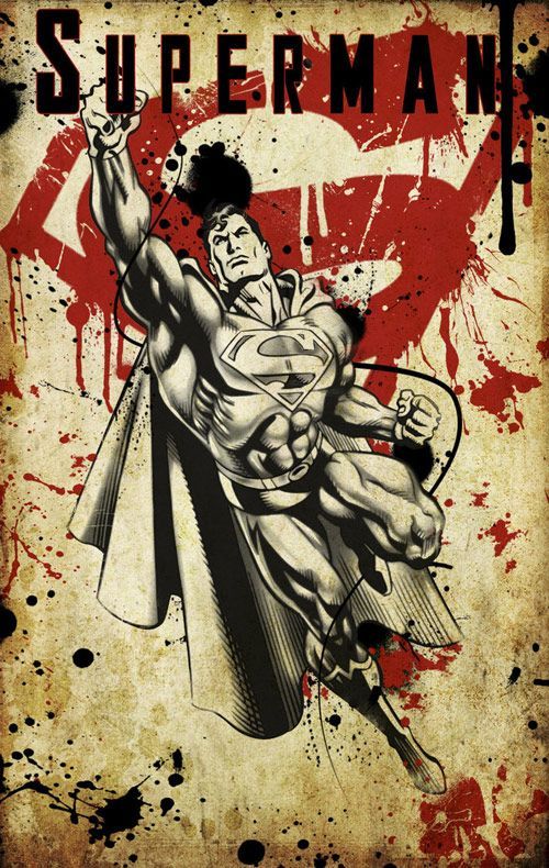 Superman: Comic Book Inspired Artwork - designrfix.com