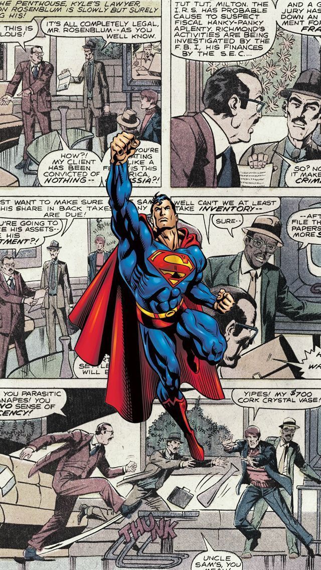 Superman Comics Iphone 5 Wallpaper | Comics, gaming & other nerd ...