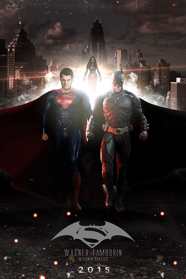 Wagner Tamborin Batman Superman iPhone 4s Wallpaper Download