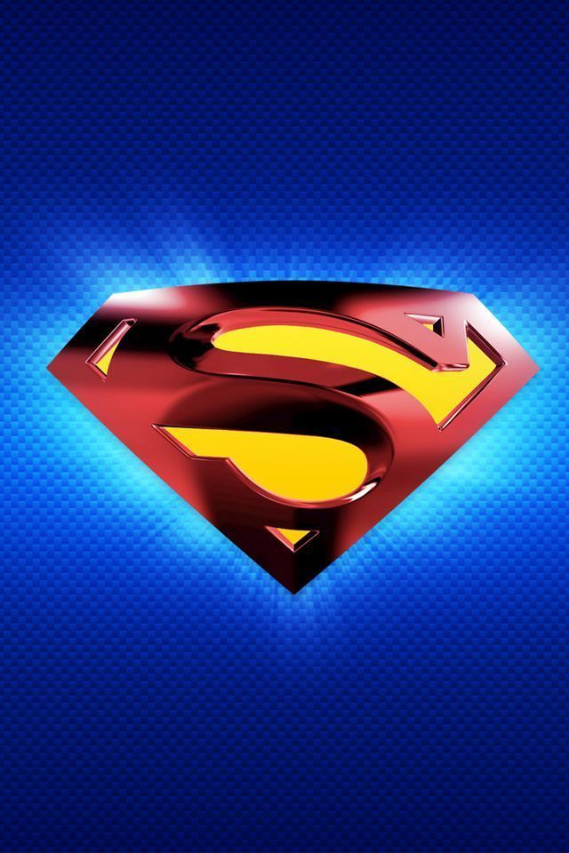 Superman Logo IPhone – 640×960 High Definition Wallpaper ...