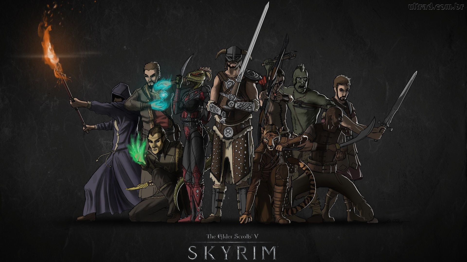 The Elder Scrolls V Skyrim Wallpapers HD Download