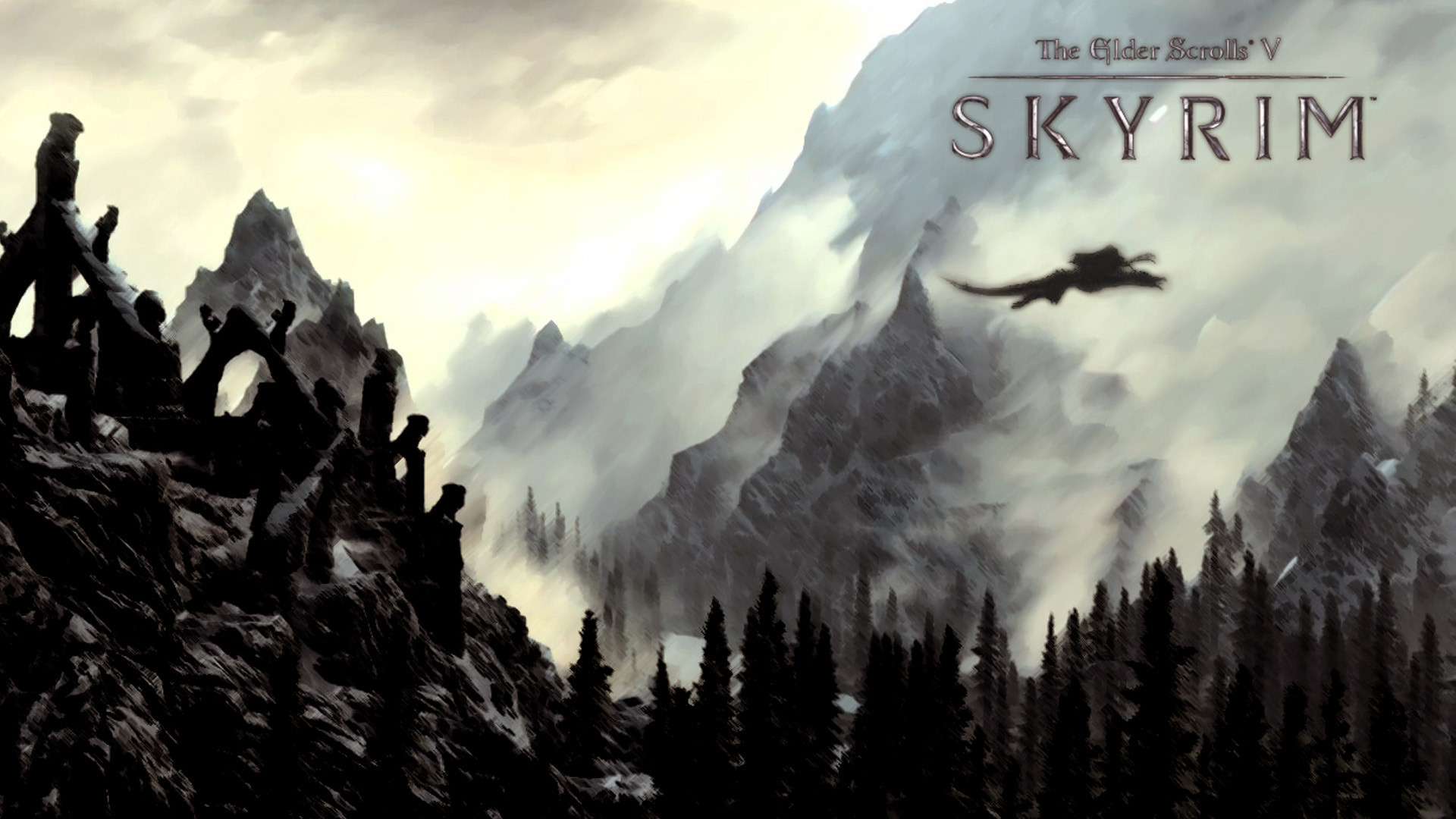 Skyrim Background free download Wallpapers, Backgrounds, Images