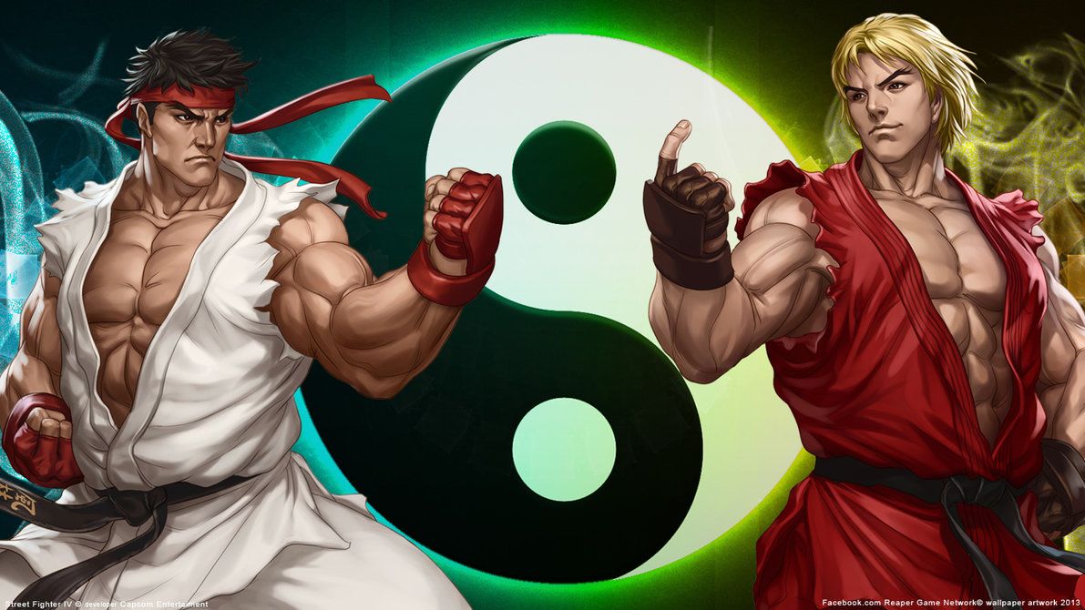 Street Fighter- Ryu and Ken Wallpaper by FioreRose on DeviantArt
