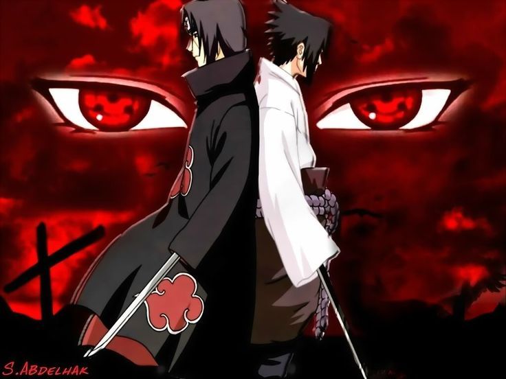 Sasuke and Itachi on Pinterest | Sasuke Uchiha, Naruto and Brother