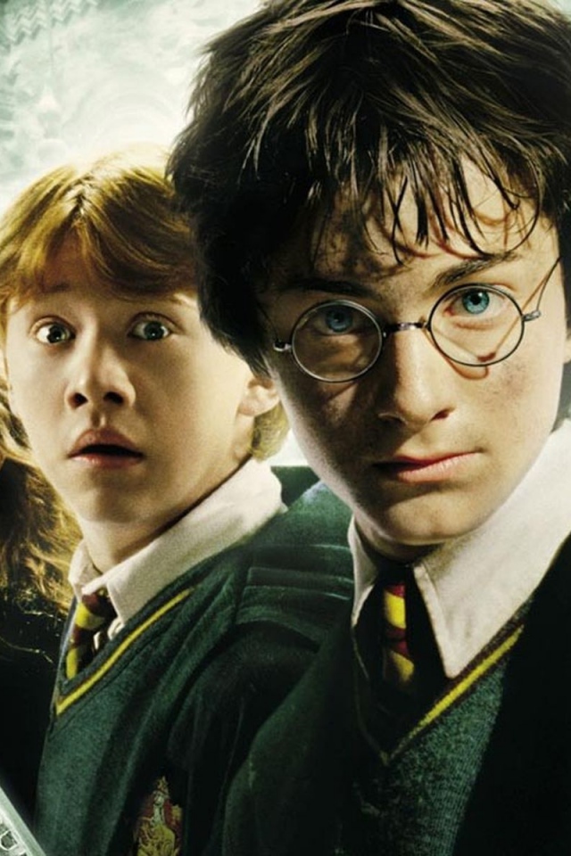 Download Wallpaper 640x960 Harry potter and the chamber of secrets ...