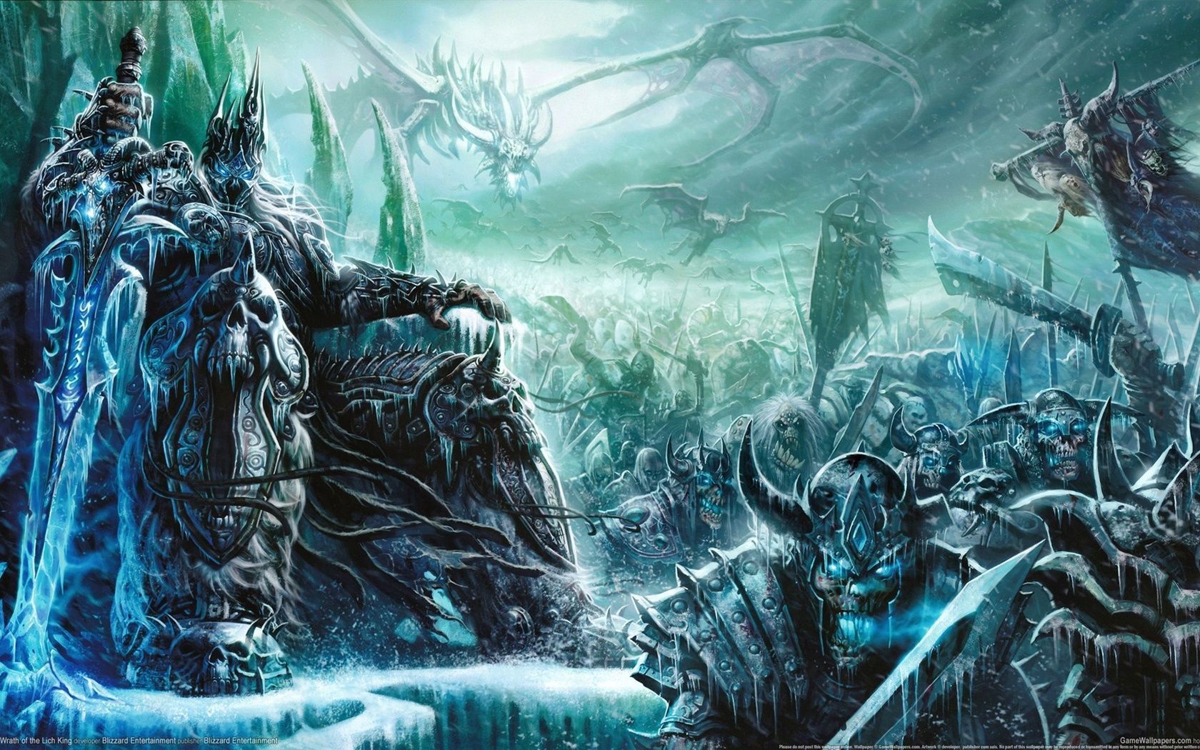 World of Warcraft Wrath of the Lich King Wallpaper 1680x1050