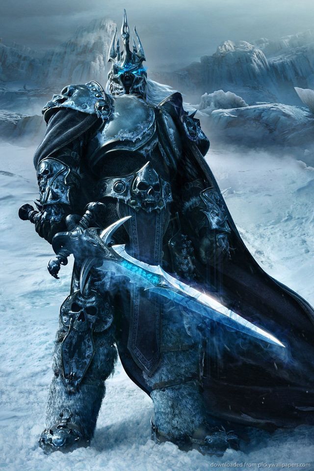 Download WoW Lich King Wallpaper For iPhone 4