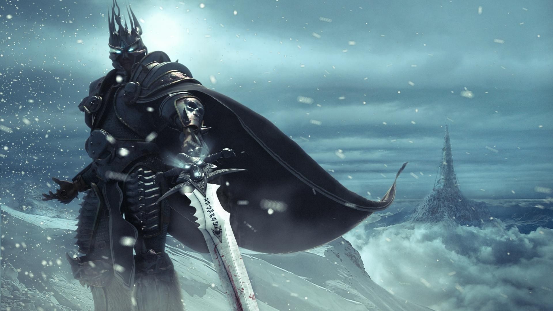 1920x1080 arthas one, world of warcraft, wow, lich king Wallpapers