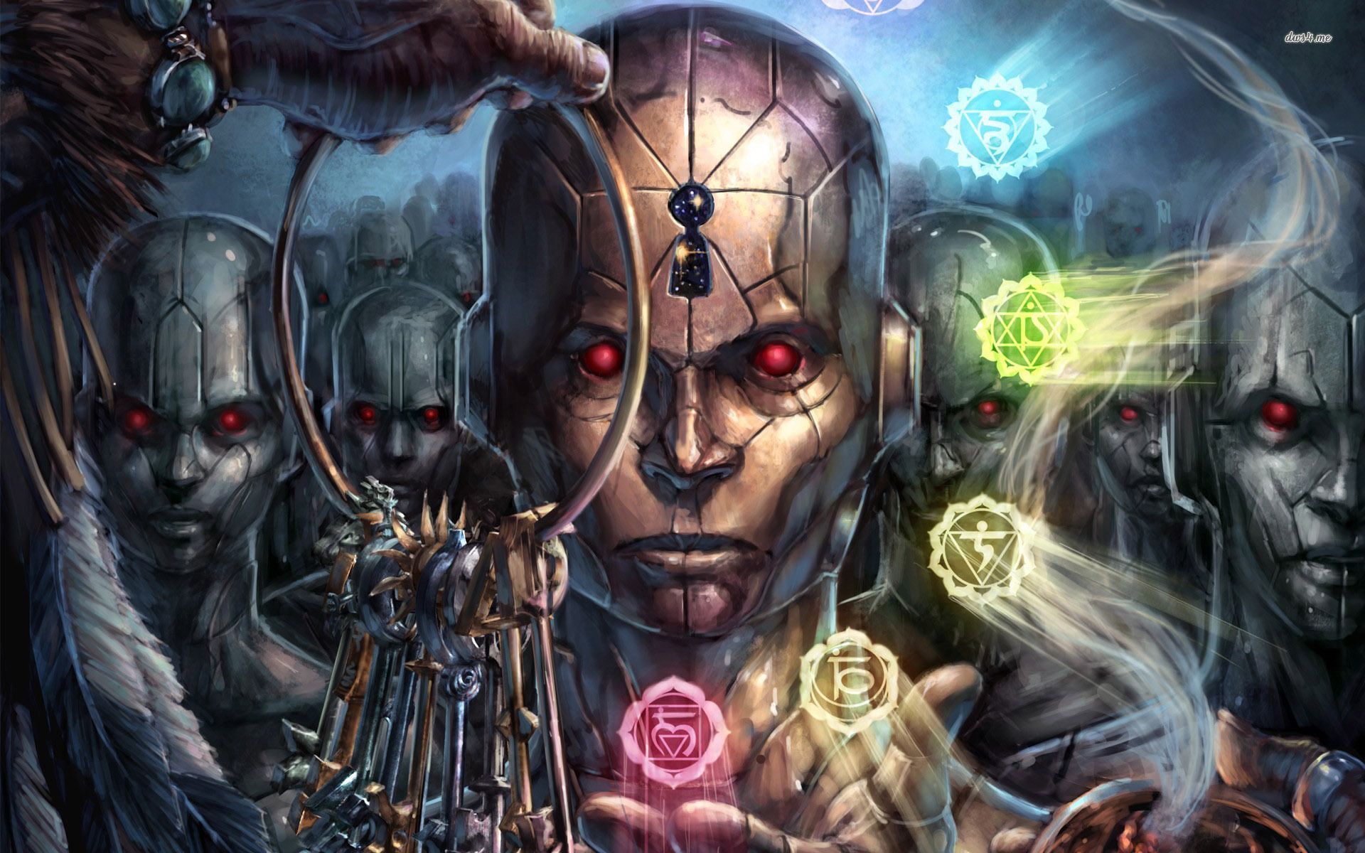 alienware wallpaper cyborg