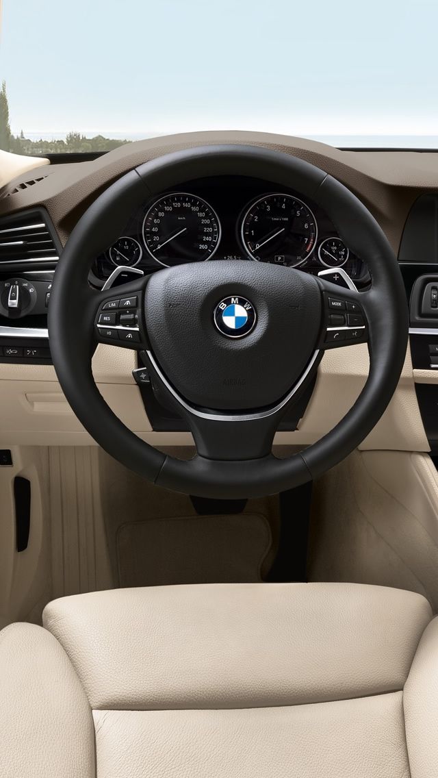 Bmw 5 Series Touring F11 Interior iPhone 5s Wallpaper Download ...