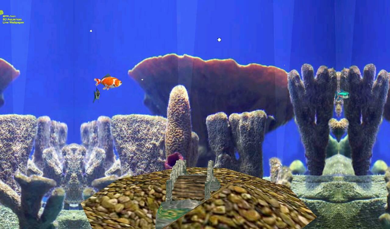 marine life aquarium 3d screensaver free download