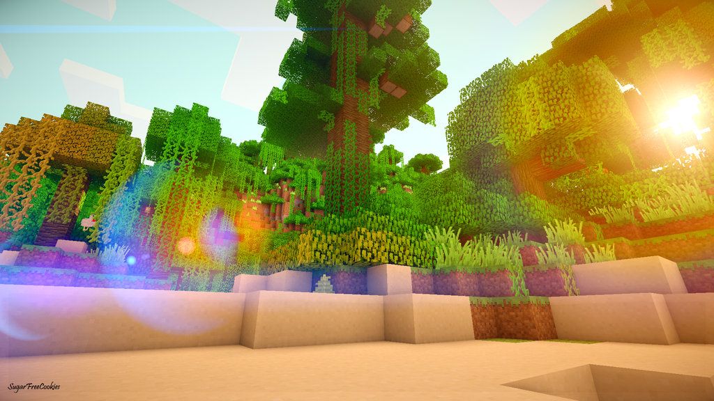 Minecraft Shaders Wallpapers on WallpaperDog