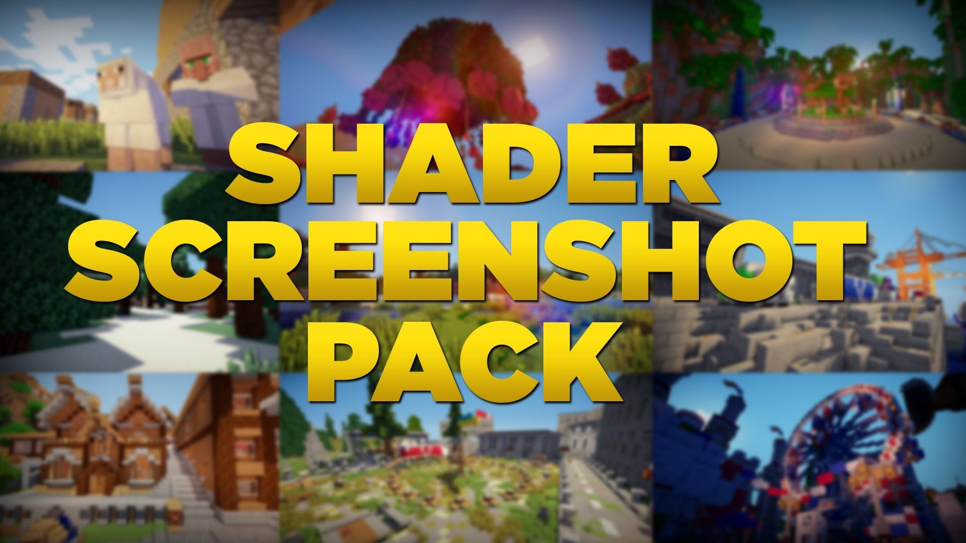 Minecraft Shader Screenshot Pack 24 Screenshots Youtube