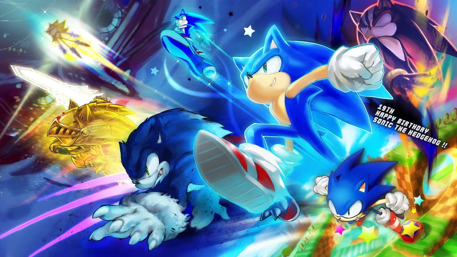 5 Sonic The Werehog HD Wallpapers Backgrounds - Wallpaper Abyss
