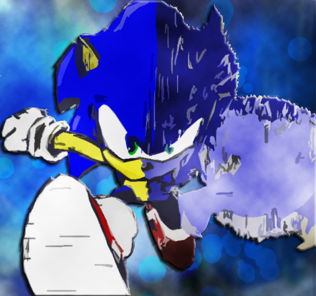Sonic the Werehog Remastered by SquirrelKidd on DeviantArt