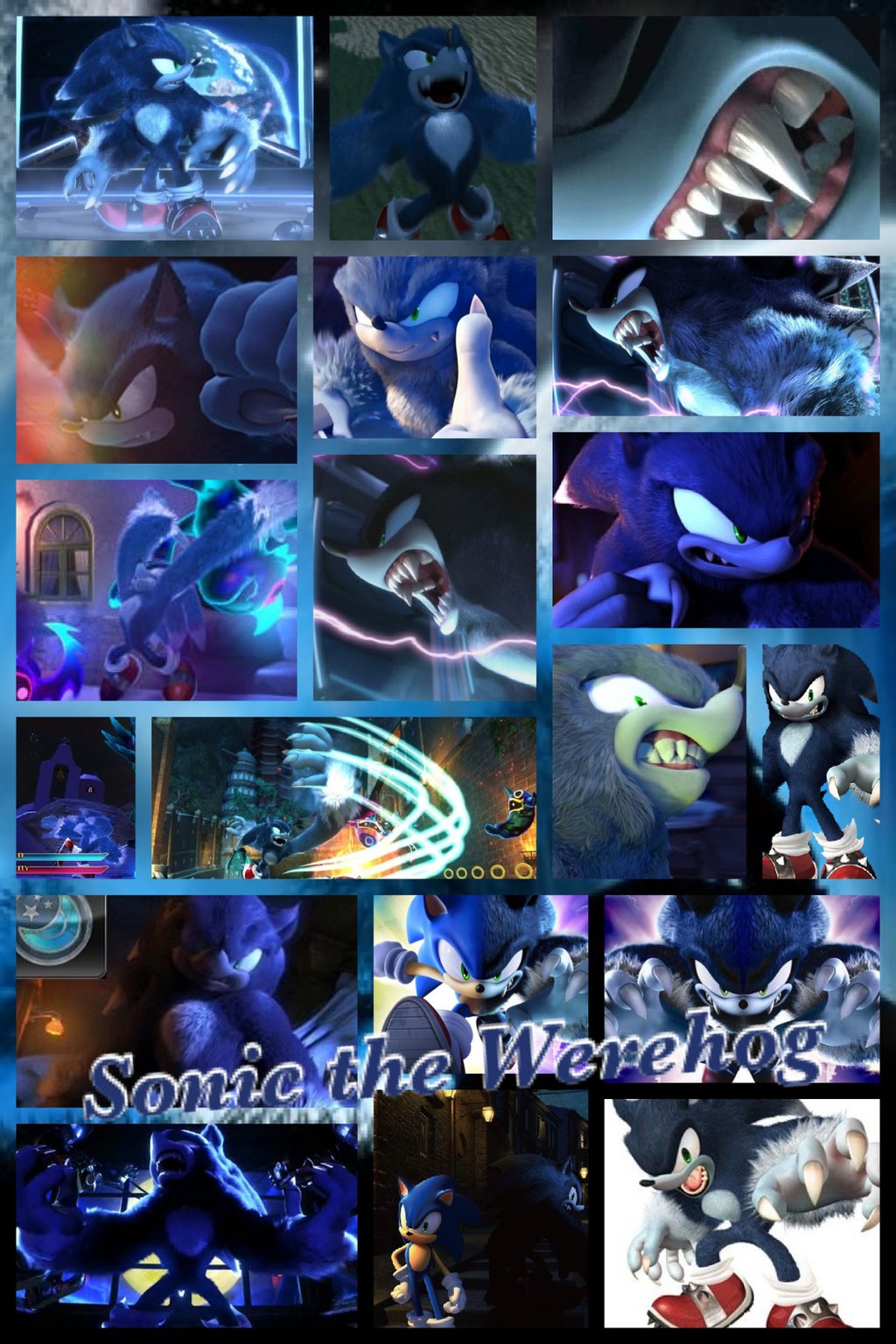 Sonic the Werehog by PrincessEmerald7 on DeviantArt