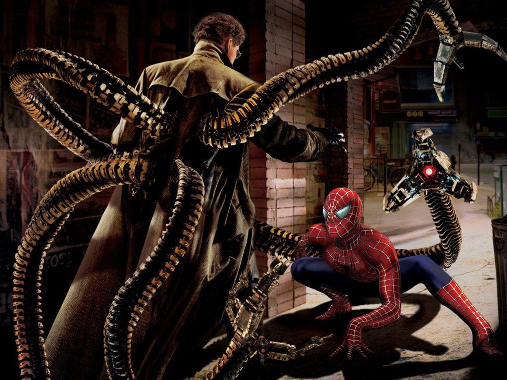 Spiderman vs Doctor Octopus - Wallpapers - spidermangamesonly.com