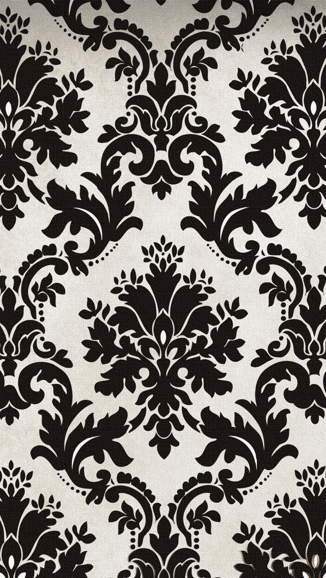 Blak and White Pattern Texture Wallpaper iPhone 5 640*1136 ...
