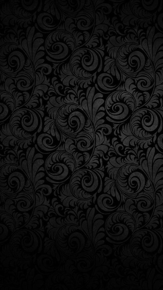 Dark Flower Texture Pattern iPhone 5 Wallpaper / iPod Wallpaper HD ...