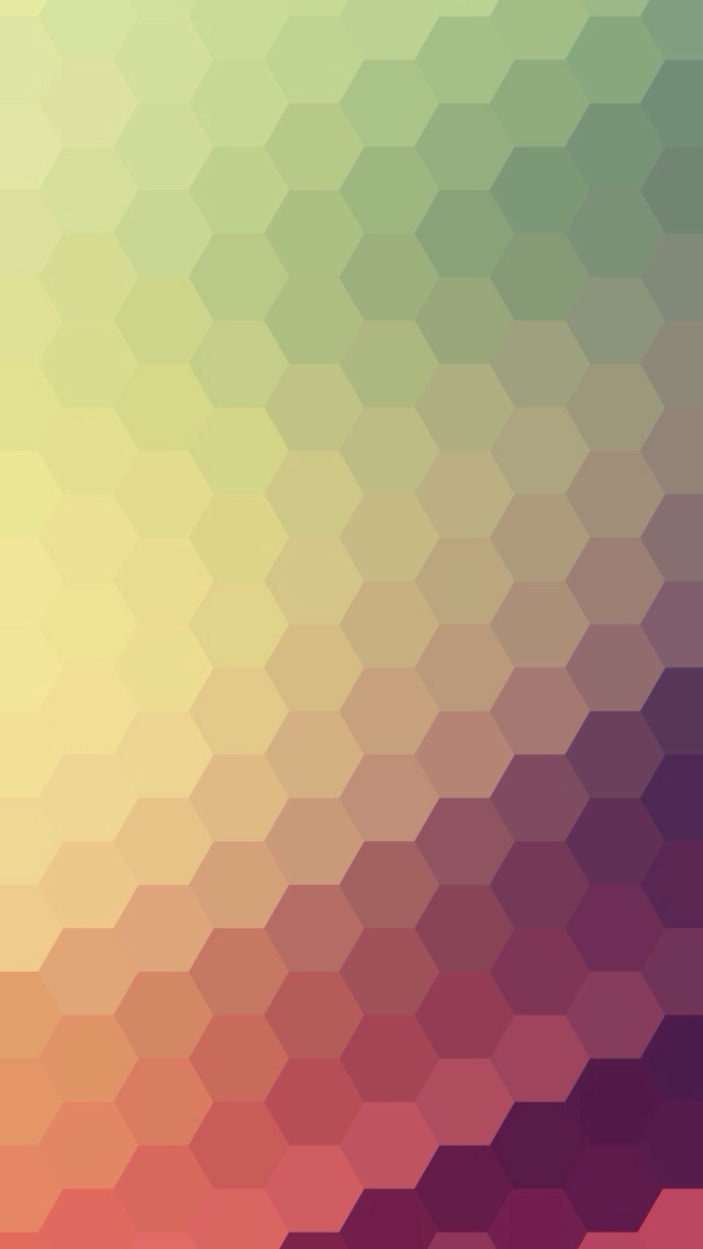 Gradient Honeycomb Pattern iPhone 5 Wallpaper / iPod Wallpaper HD ...
