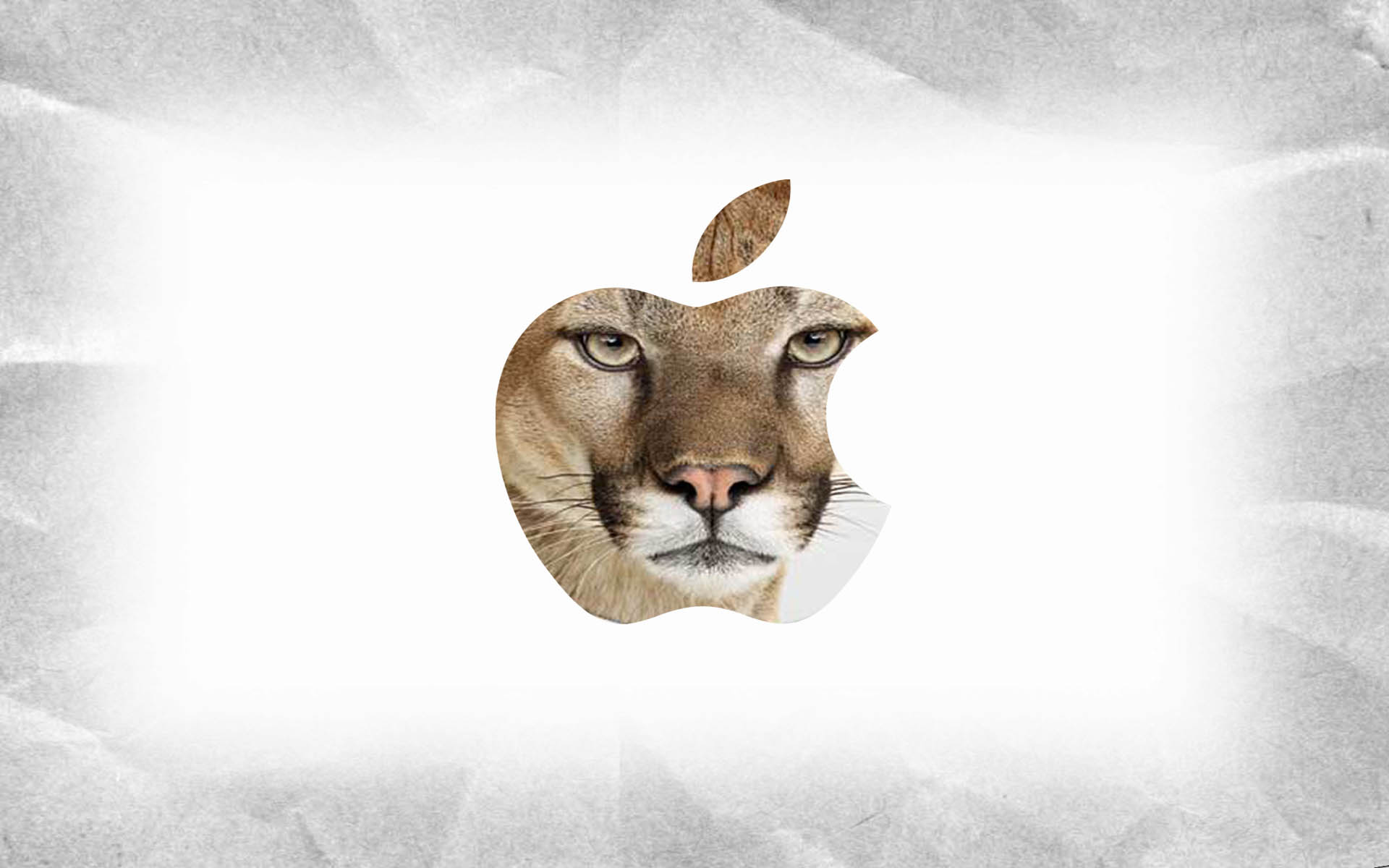 Apple mountain lion desktop background wallpaper
