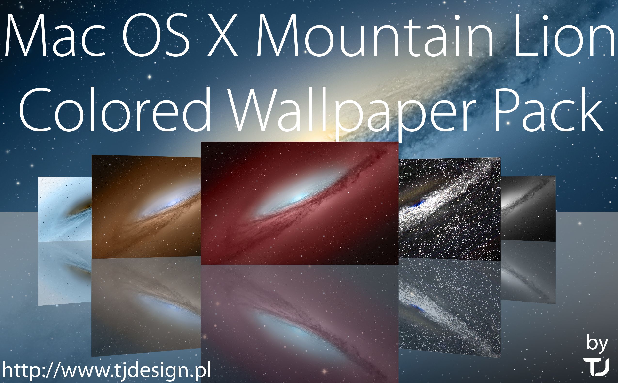 Mac OS X Mountain Lion Colored Wallpaper Pack by T0j on DeviantArt