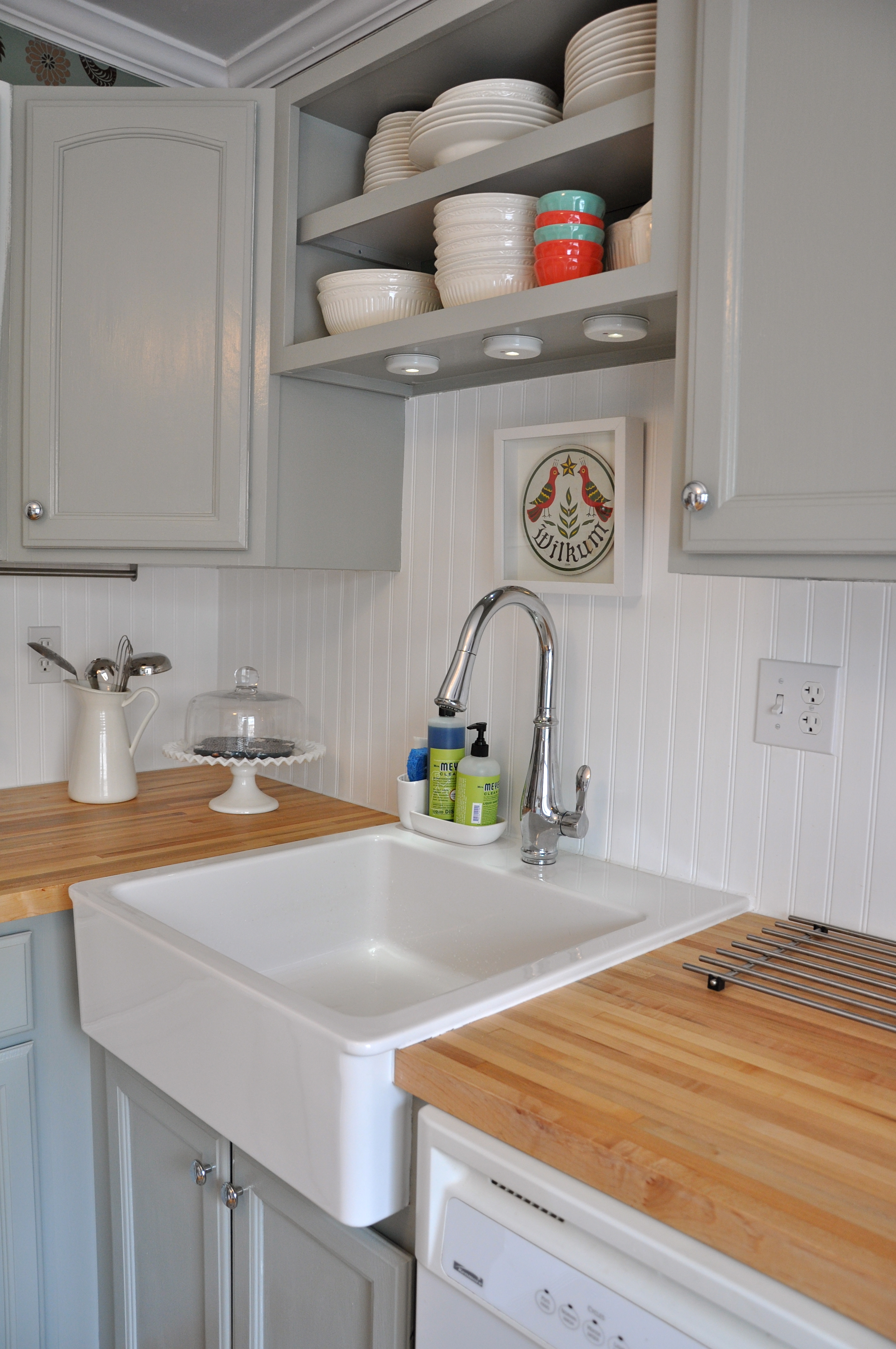Our Kitchen Update: Beadboard | It May Be Folly