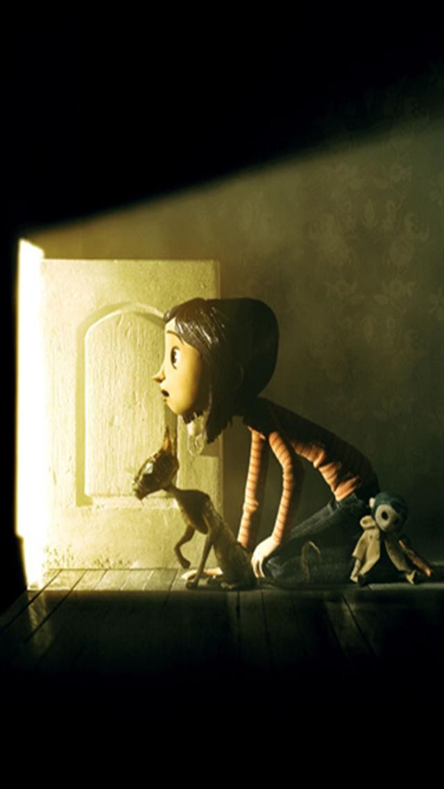 Coraline iPhone Wallpapers, iPhone 5s / 4s / 3G Backgrounds
