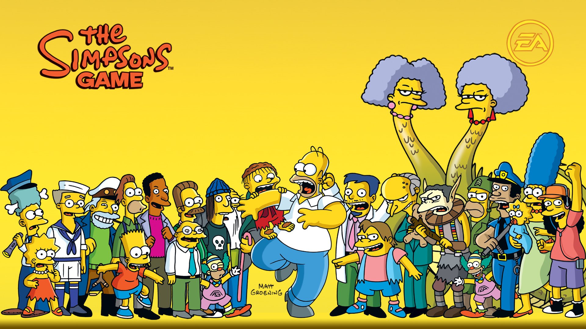 Homer Simpson The Simpsons Bart Simpson Lisa Simpson Mr_ Burns Ned ...