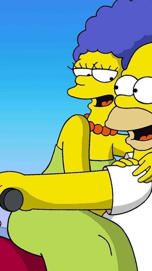 SuperHD.pics: Homer Simpson Marge Simpson The Simpsons desktop ...