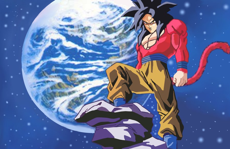 Super Saiyan 4 Goku GT Restoration 1 by bigtam211 on DeviantArt