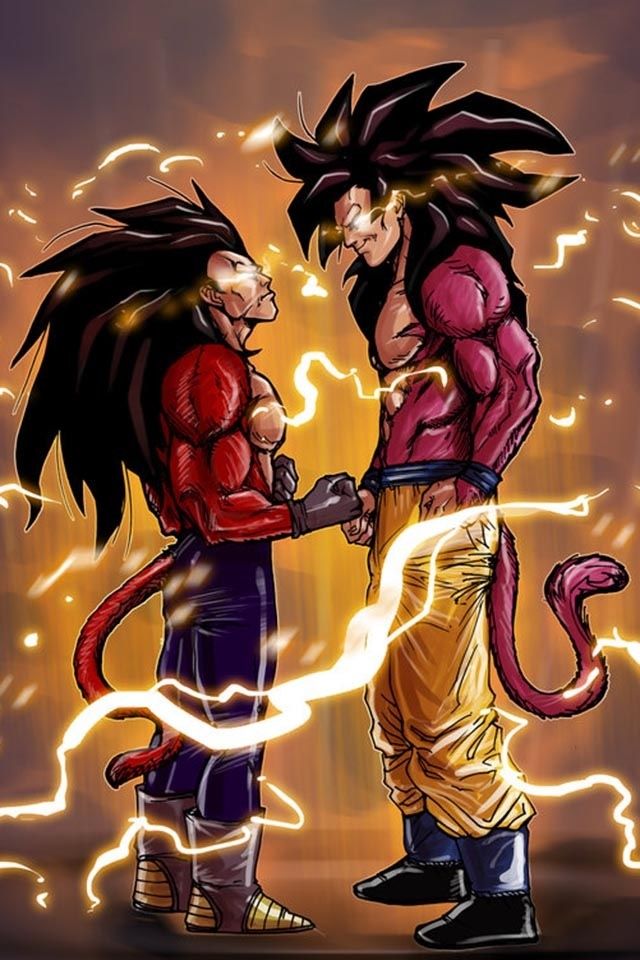 Super saiyan 4 Goku and Vegeta THE BEST DRAGONBALL Z PICS